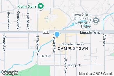Map image of the property - Campus Flats
