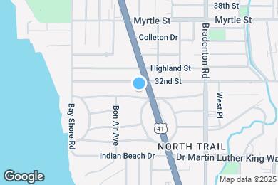 Map image of the property - 1003 Patterson Dr
