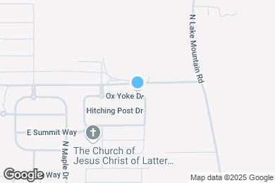 Map image of the property - 2439 E Ox Yoke Dr