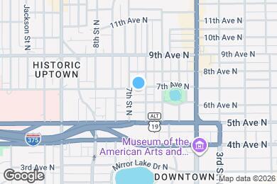 Map image of the property - 620 7th Ave N