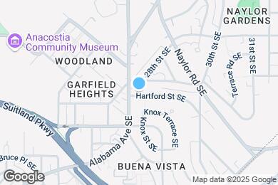Map image of the property - 2808 Hartford St SE