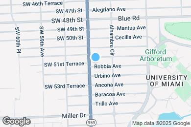 Map image of the property - 1535 Robbia Ave