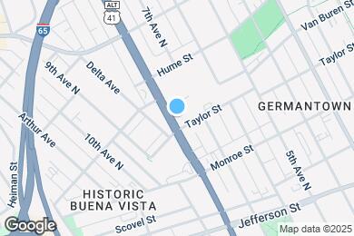 Map image of the property - 1350 Rosa L Parks Blvd