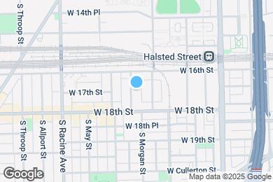 Map image of the property - 1629 S Miller St