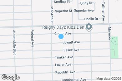 Map image of the property - 8659 Jewett Ave