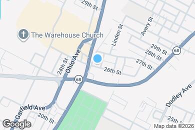 Map image of the property - 905 26th St