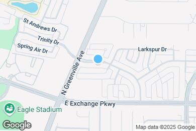 Map image of the property - 708 Meadowgate Dr