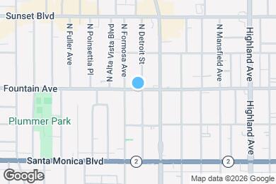 Map image of the property - 1257 N Detroit St