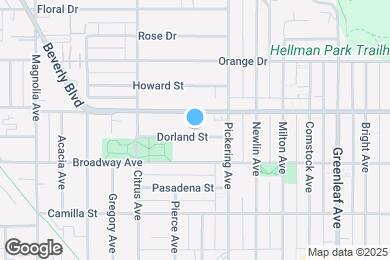 Map image of the property - 12421 Dorland St