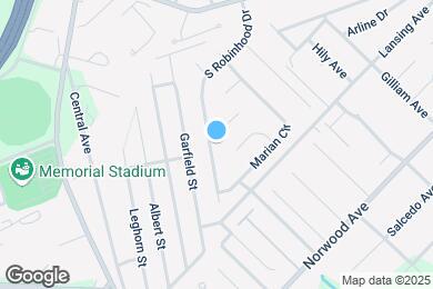 Map image of the property - 136 S Robinhood Dr