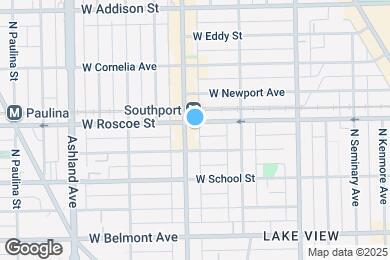 Map image of the property - 3355 N Southport Ave