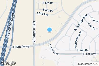 Map image of the property - 23507 E 2nd Pl