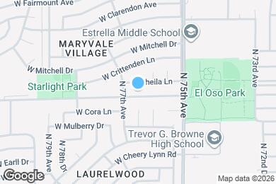 Map image of the property - 7624 W Osborn Rd