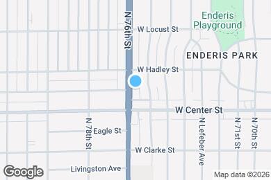 Map image of the property - 2742 N Wauwatosa Ave