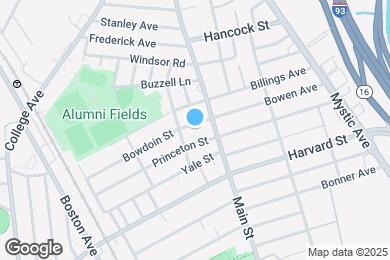 Map image of the property - 14 Bowdoin St