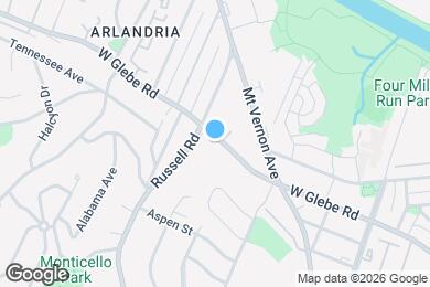 Map image of the property - Le Glebe