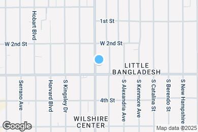 Map image of the property - 254 Normandie Ave