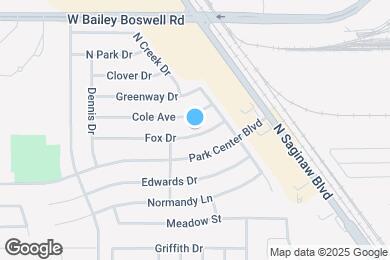 Map image of the property - 420 Fox Dr