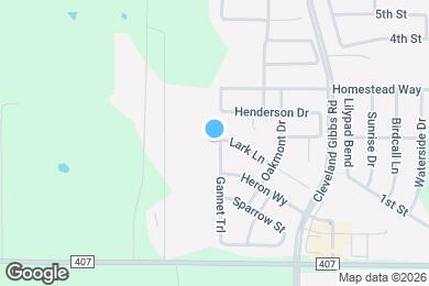 Map image of the property - 629 Gannet Trl