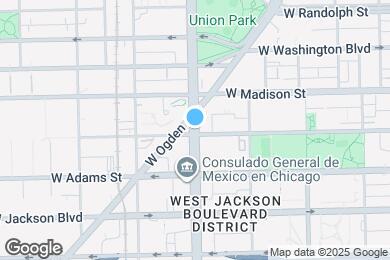 Map image of the property - 33 S Ashland Ave