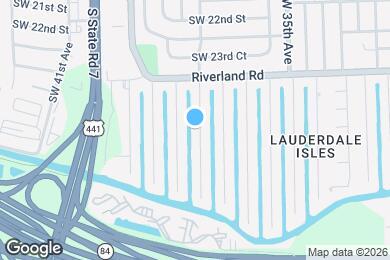 Map image of the property - 2507 Okeechobee Ln