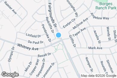 Map image of the property - 121 Radcliffe Dr