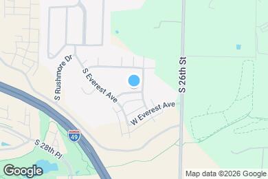 Map image of the property - 2711 W Shasta Rd