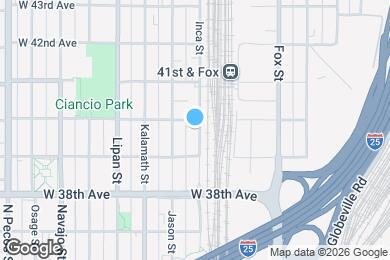 Map image of the property - 3937 Inca St
