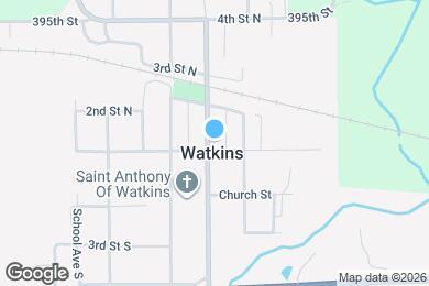 Map image of the property - 110 Central Ave N