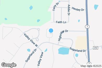 Map image of the property - 2107 Sunset Cir