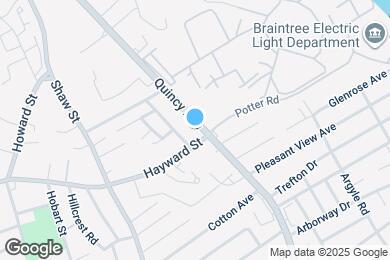 Map image of the property - 300 Quincy Ave
