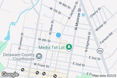 Map image of the property - 412 North Jackson Street