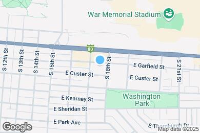 Map image of the property - 1716 E Garfield St