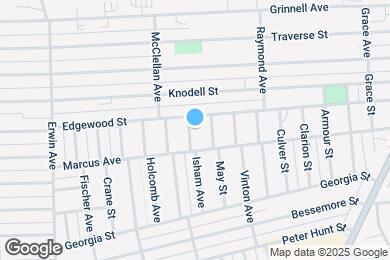 Map image of the property - This beautifully updated 3-bedroom, 1-bath...
