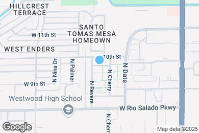 Map image of the property - 953 N Revere