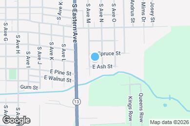 Map image of the property - 915 E Ash St