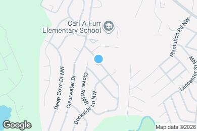 Map image of the property - 2908 Clover Rd NW