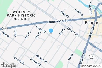 Map image of the property - 135 Cedar St