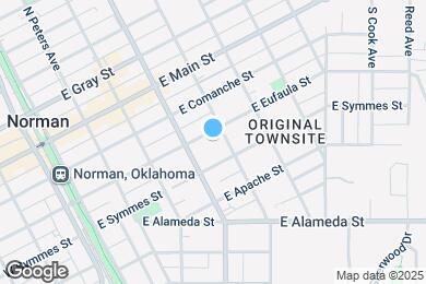 Map image of the property - 422 E Eufaula St