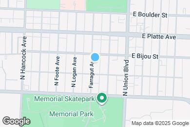 Map image of the property - 119 Farragut Ave