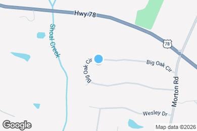 Map image of the property - 235 Big Oak Cir
