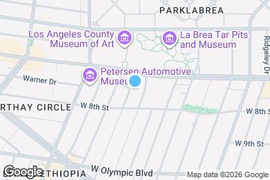 Map image of the property - 724 S Genesee Ave