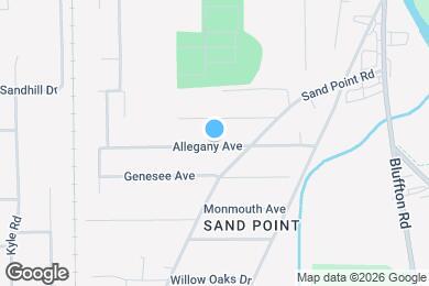 Map image of the property - 2714 Allegany Ave