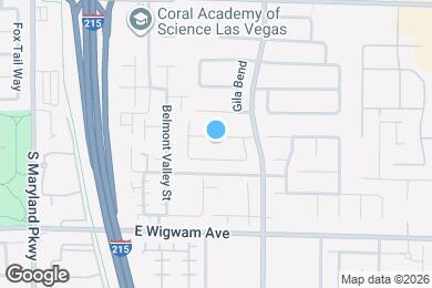 Map image of the property - 1699 Deep Spring Ave