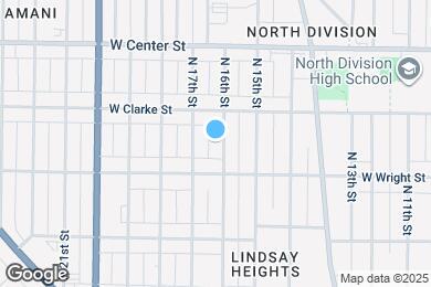 Map image of the property - 2535 N 16th St