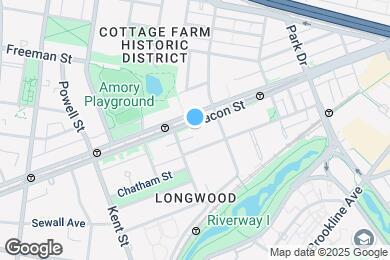 Map image of the property - 1075 Beacon St