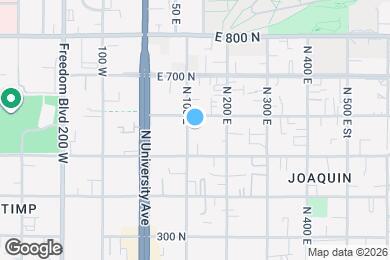 Map image of the property - 580 N 100 E