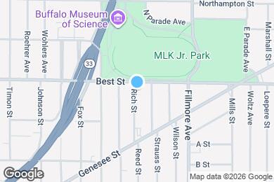 Map image of the property - 83 Rich St