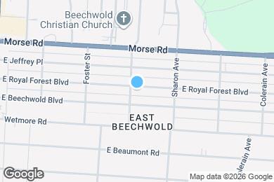 Map image of the property - 317 E Royal Forest Blvd