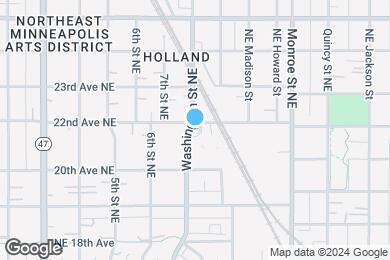 Map image of the property - The Hollander Rowhomes